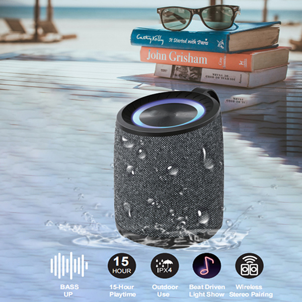 Waterproof Speaker with LED (10W)